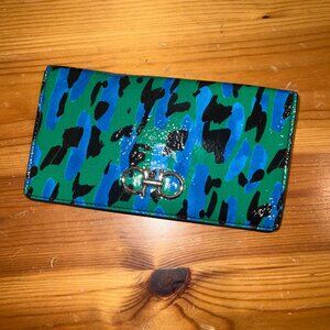 Salvatore Ferragamo Gancini Leather Wallet